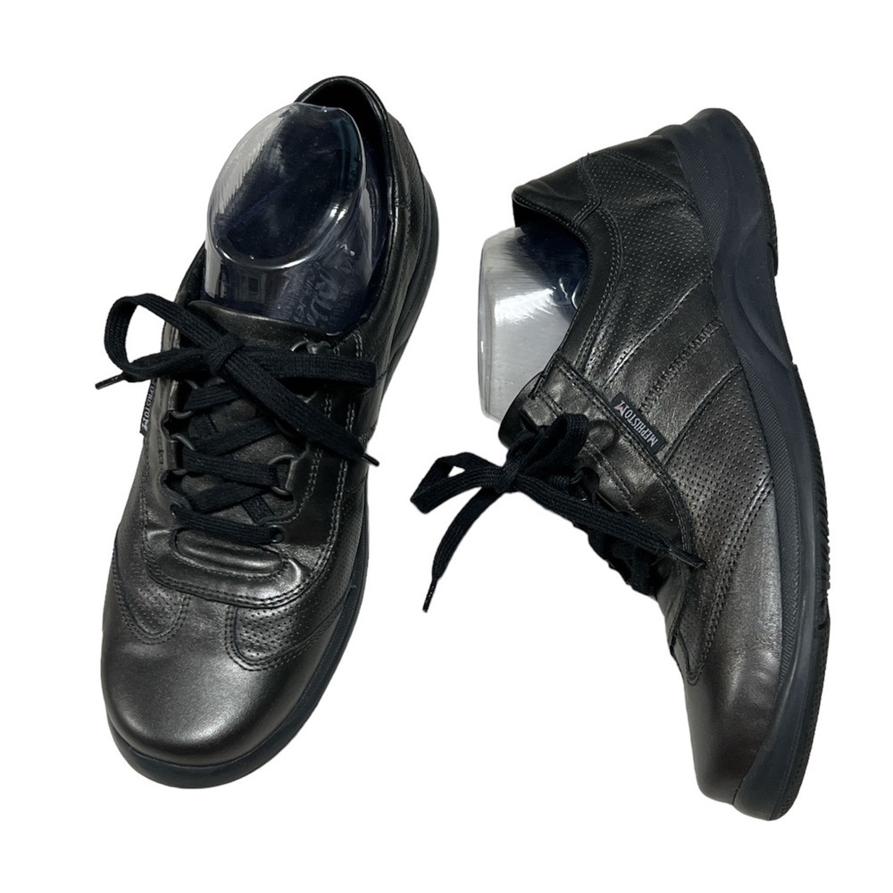 Mephisto RunOff Airjet System Leather Lace Sneakers